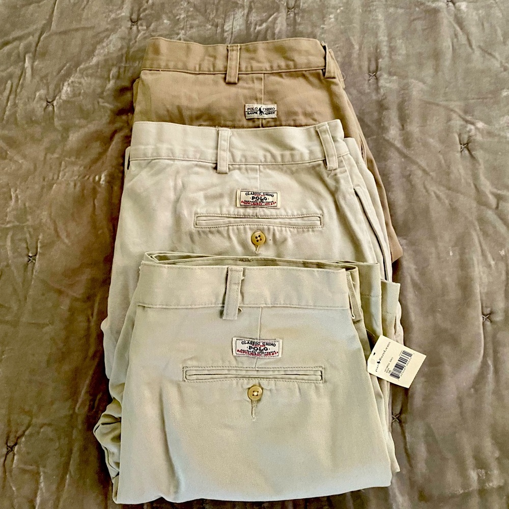POLO by Ralph Lauren men’s chino short bundle